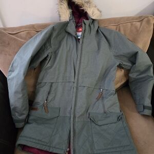 Columbia Women's Suttle Mountain Long Insulated Jacket  Omni-Heat Jacket Lining